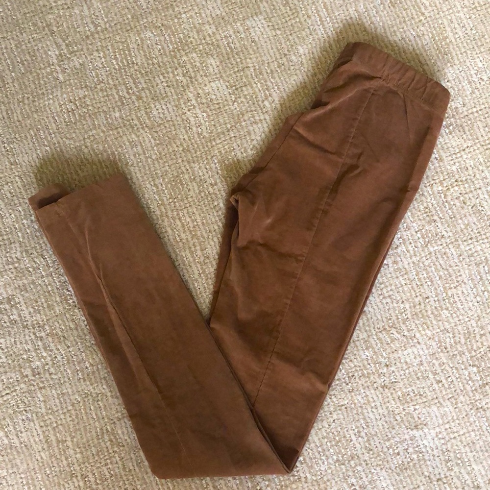 NWT Faux Suede Leggings